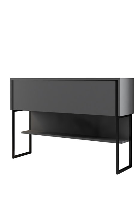 Hanah Home Luxe Cómoda Negro y Antracita